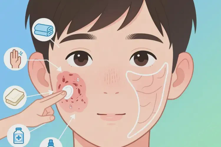 青少年面部起濕疹能夠徹底治愈嗎(圖4)