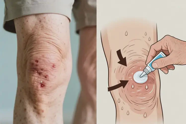 老年人大腿上有濕疹能夠徹底治愈嗎(圖4)