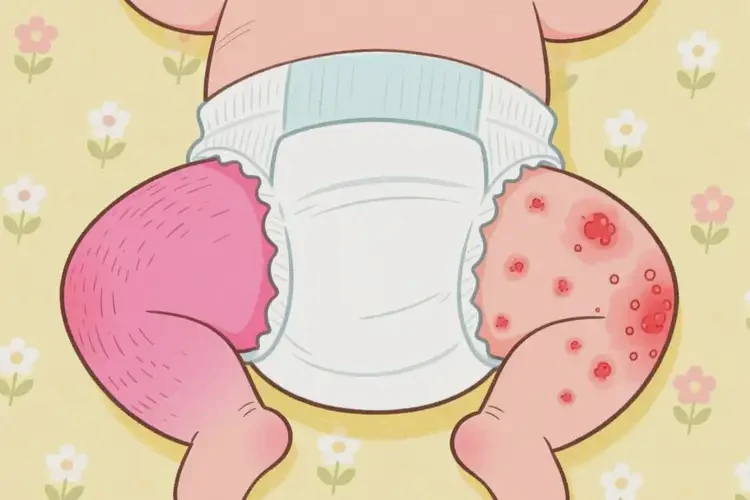 寶寶屁股容易長(zhǎng)濕疹可不可以徹底自愈(圖2)