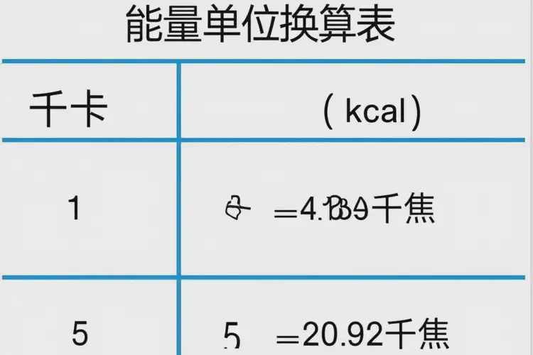 637千焦等于多少千卡(图3)