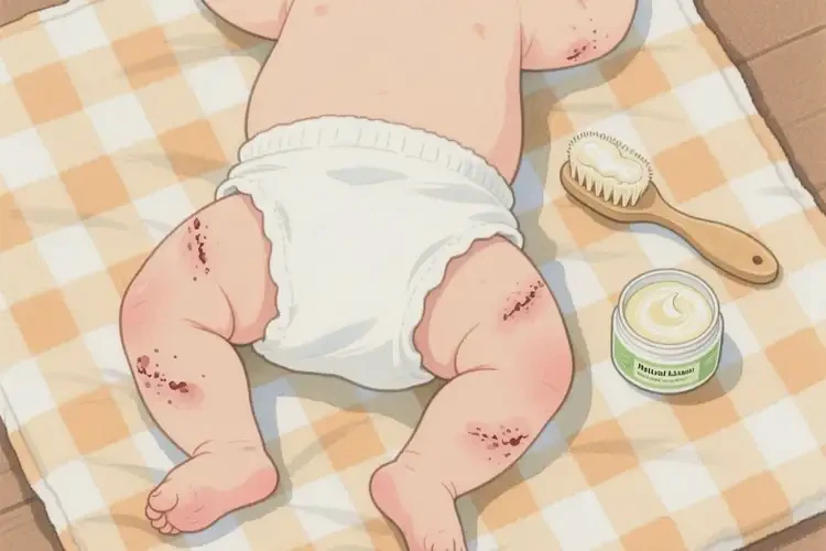 嬰幼兒屁股上長(zhǎng)濕疹能徹底自愈嗎(圖2)