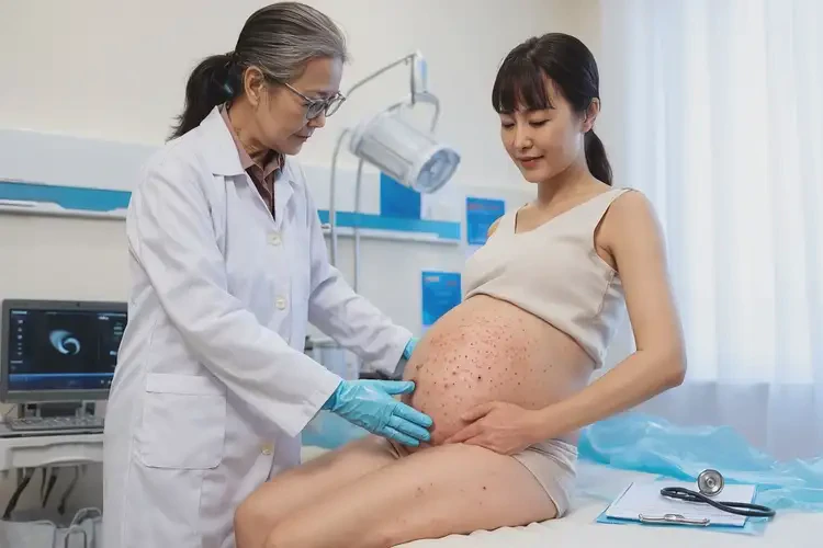 產(chǎn)婦肚子上起濕疹能靠自己自愈嗎(圖2)