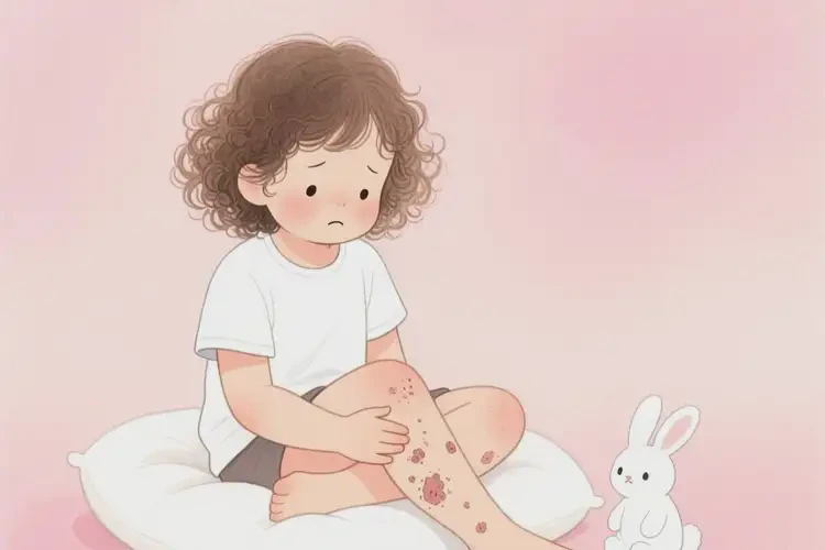 少兒四肢偶爾起濕疹不管它會(huì)自己好嗎(圖3)
