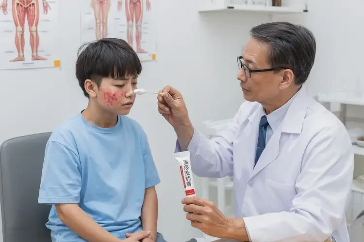 青少年面部容易長(zhǎng)濕疹能徹底自愈嗎(圖2)