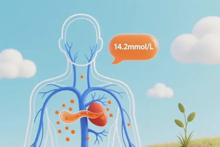 中年人晚餐血糖14點2是糖尿病嗎(圖3)