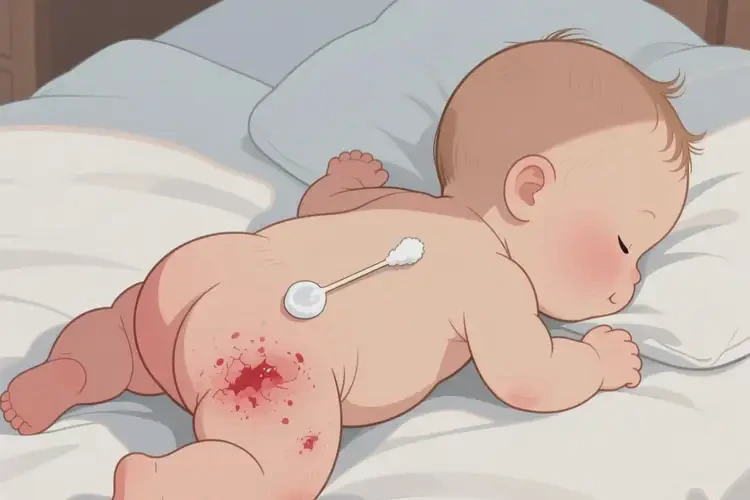 幼儿屁股上出现湿疹能彻底自愈吗(图2)