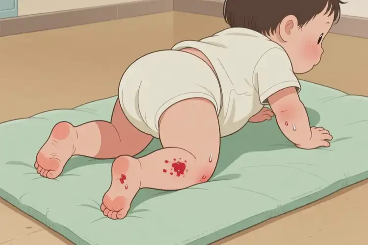 幼儿四肢有湿疹不管它会自己自愈吗(图2)