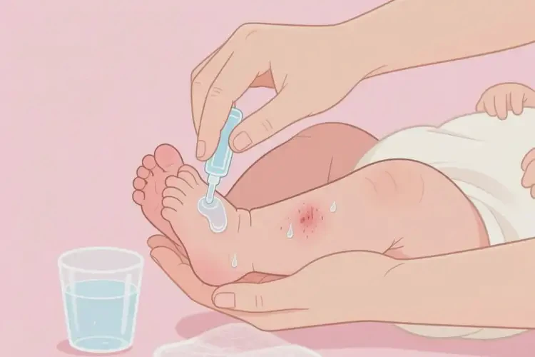 小儿大腿偶尔长湿疹能够彻底治愈吗(图2)