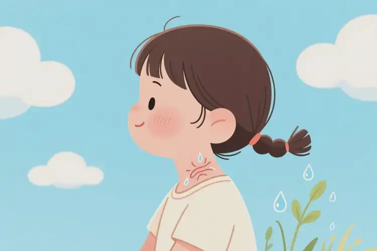 兒童脖子上容易長濕疹能靠自己自愈嗎(圖3)
