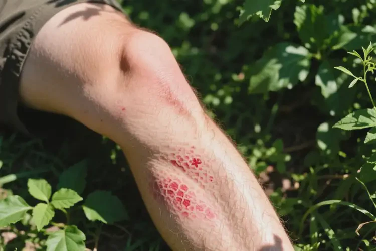 男性大腿上容易起濕疹不管它會自己自愈嗎(圖1)