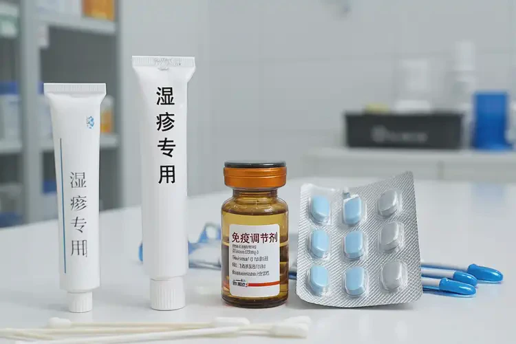 青年人面部出濕疹能夠徹底治愈嗎(圖2)