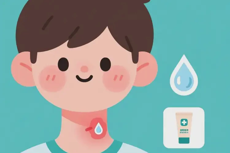 青少年脖子出現(xiàn)濕疹能夠徹底治愈嗎(圖1)