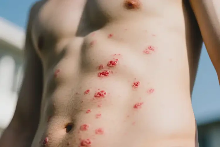 男性肚子上出現(xiàn)濕疹能徹底自愈嗎(圖4)