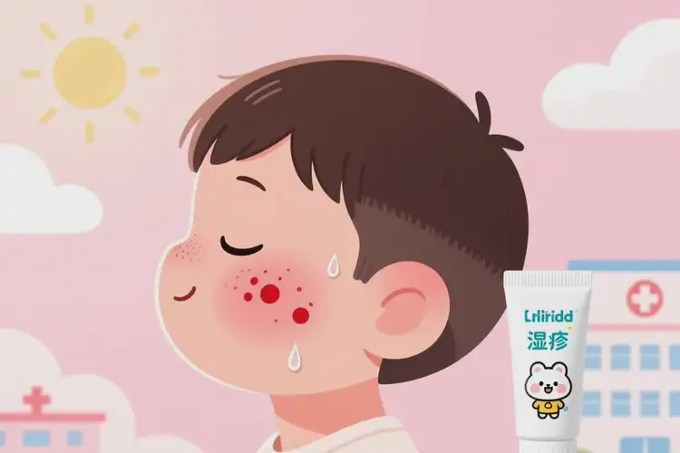 兒童面部經(jīng)常長(zhǎng)濕疹不管它會(huì)自己自愈嗎(圖3)