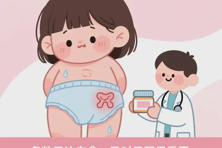 兒童屁股偶爾長濕疹能靠自己自愈嗎(圖3)