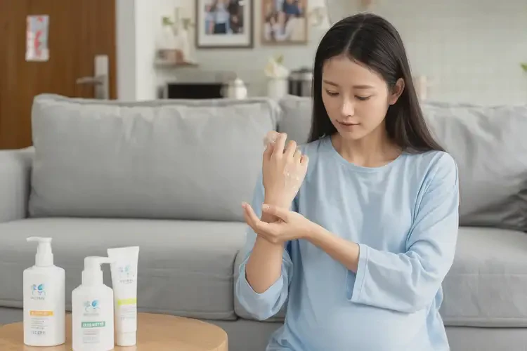 產(chǎn)婦手臂偶爾長濕疹能夠徹底治愈嗎(圖2)