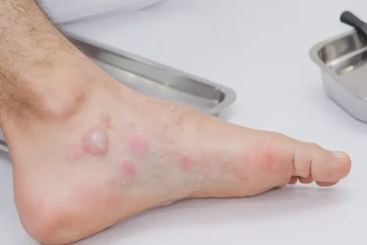 女人腳上偶爾起濕疹能徹底自愈嗎(圖4)