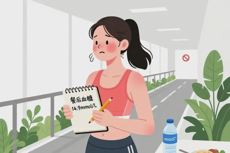 女性餐后血糖14点9是糖尿病吗(图1)