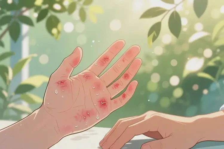 青年人手上經(jīng)常長濕疹能徹底自愈嗎(圖4)