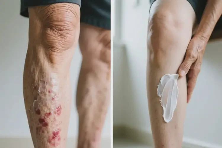 老年人四肢長濕疹不管它會自己好嗎(圖3)