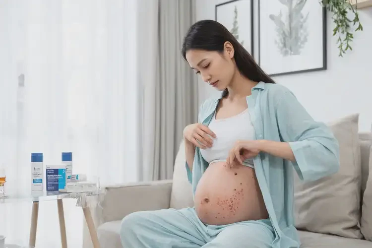 孕婦肚子上偶爾長(zhǎng)濕疹能靠自己自愈嗎(圖2)
