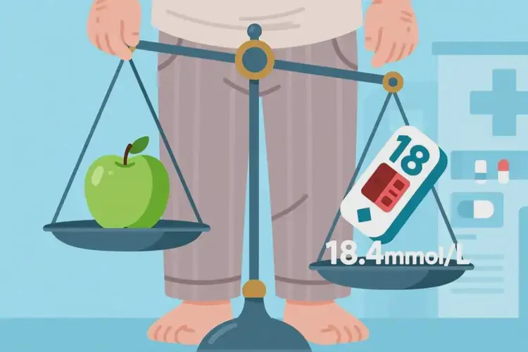 老年人下午血糖18點(diǎn)4是糖尿病嗎(圖1)