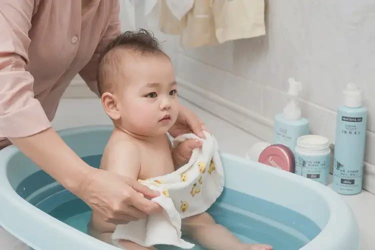 寶寶大腿出現(xiàn)濕疹可以徹底自愈嗎(圖1)