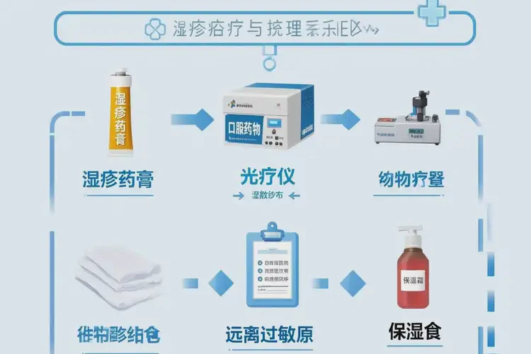 男生大腿出濕疹能徹底自愈嗎(圖1)