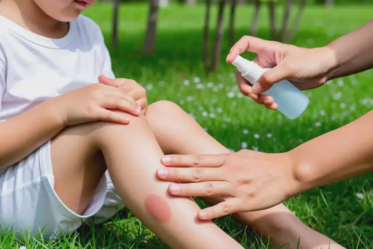 小兒小腿容易長(zhǎng)濕疹不管它會(huì)自己好嗎(圖1)