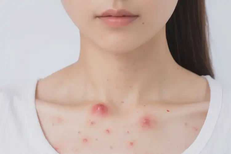 女生脖子偶爾起濕疹不管它會(huì)自己自愈嗎(圖4)