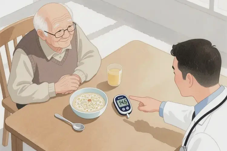 老年人早餐血糖14(圖1)