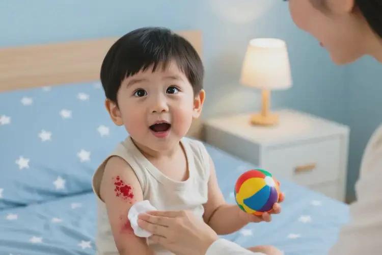 少兒身上有濕疹能夠徹底治愈嗎(圖1)