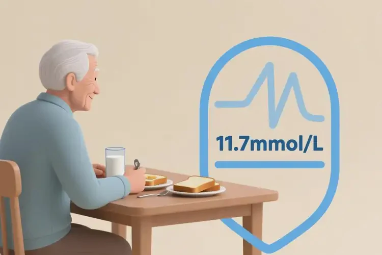 老年人早餐血糖11点7是糖尿病吗(图4)