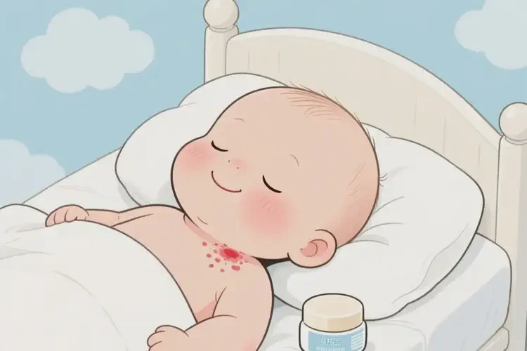 嬰兒脖子長濕疹不管它會(huì)自己痊愈嗎(圖3)