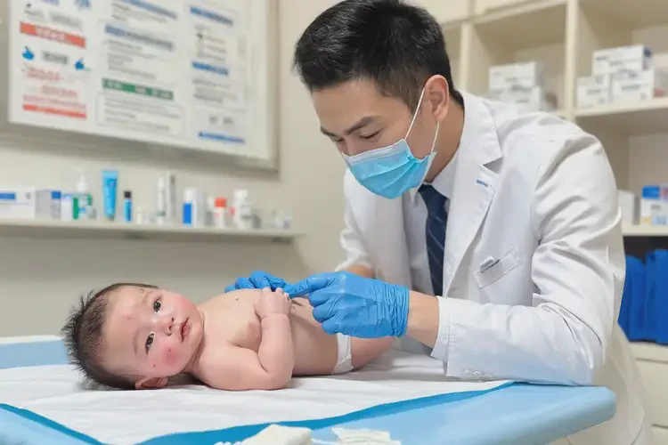 嬰幼兒屁股容易起濕疹可以徹底自愈嗎(圖1)