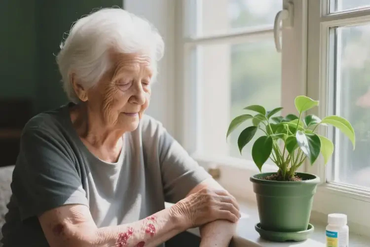 老年人手臂出现湿疹可以彻底自愈吗(图2)