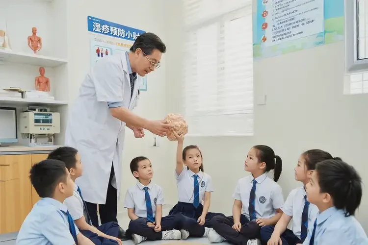 小學生面部偶爾起濕疹能夠徹底治愈嗎(圖3)