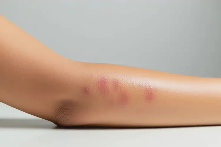 女生手臂上出濕疹不管它會(huì)自己好嗎(圖4)