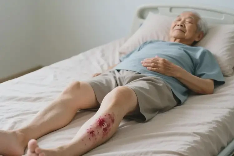 高齡老人小腿經(jīng)常起濕疹可以徹底自愈嗎(圖2)