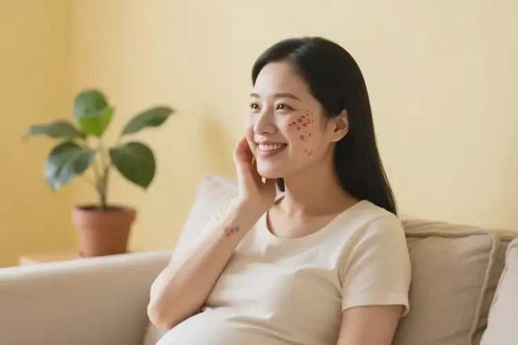 產(chǎn)婦臉上偶爾長濕疹可以徹底自愈嗎(圖2)