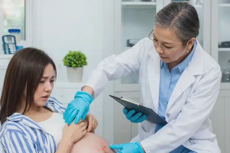 產(chǎn)婦肚子出濕疹能靠自己自愈嗎(圖2)