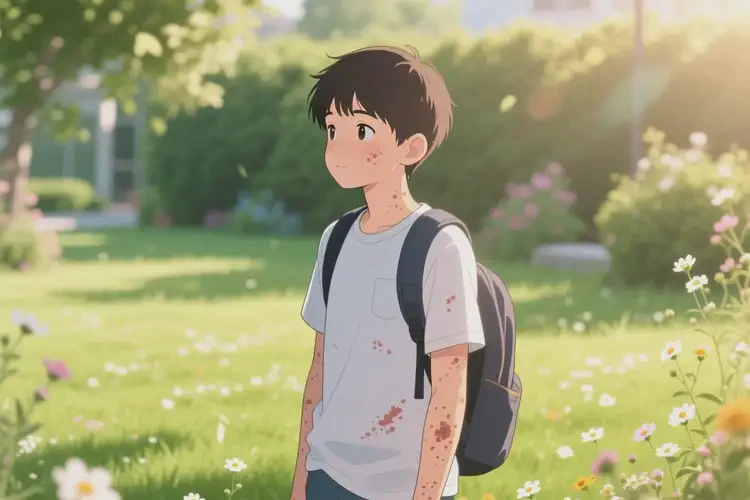 中學(xué)生全身長(zhǎng)濕疹可以徹底自愈嗎(圖2)