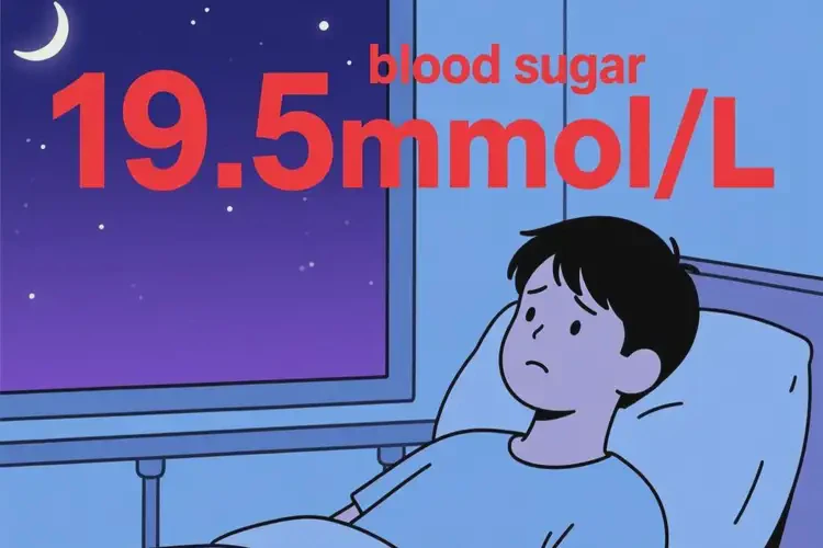 年輕人晚上血糖19點5是糖尿病嗎(圖4)