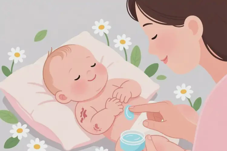 宝宝手臂上偶尔起湿疹能够彻底治愈吗(图1)