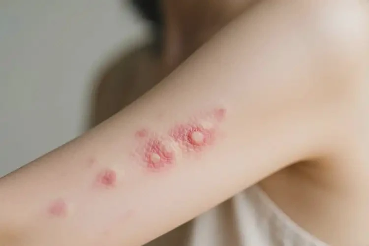 女人手臂偶爾長濕疹能不能徹底自愈(圖3)