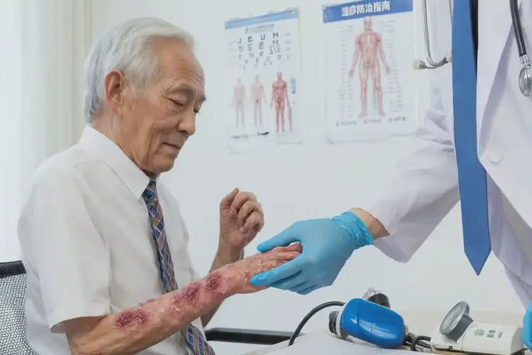 老人手上容易長(zhǎng)濕疹可不可以徹底自愈(圖2)