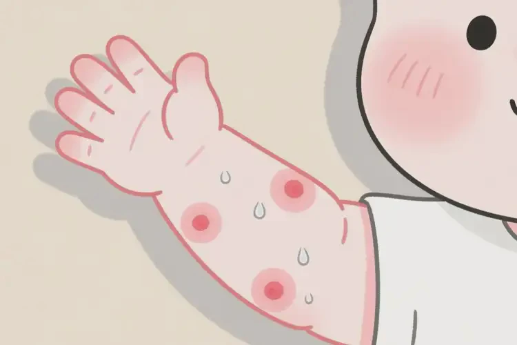 幼兒手臂上經(jīng)常起濕疹不管它會自己自愈嗎(圖2)