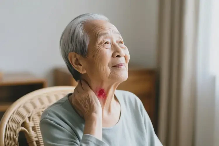 高齡老人脖子出濕疹不管它會(huì)自己痊愈嗎(圖4)