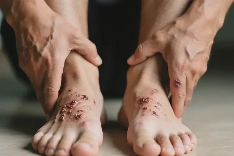 男生四肢經(jīng)常起濕疹能徹底自愈嗎(圖2)