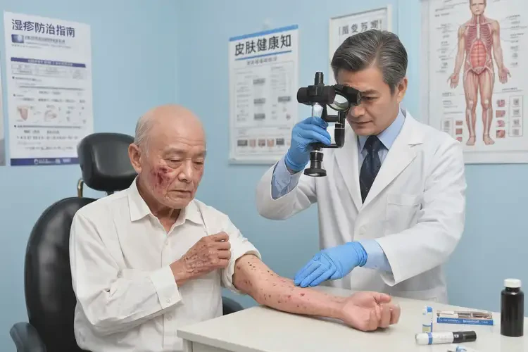 高齡老人屁股上有濕疹不管它會自己好嗎(圖3)